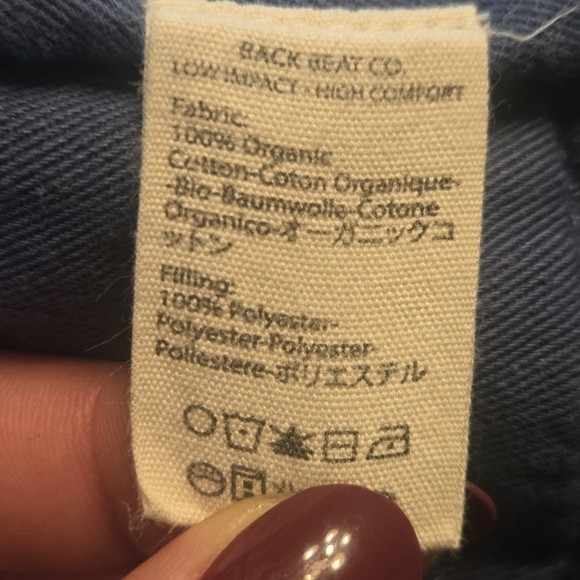 Back Beat Co. Indigo Quilted Jacket - Picture 2 of 16